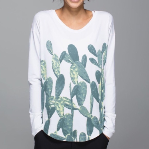 lululemon athletica Tops - Lululelom Prickly Pear Weekend Long Sleeve